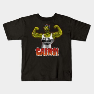 GAINS! Kids T-Shirt